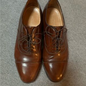 Johnston & Murphy Men’s brown oxfords size 10.5